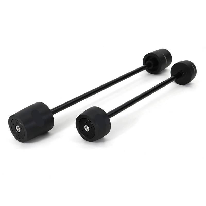 Motorrad-Rahmenverkleidungen Motorrad Vorne Hinterachse Gabel Crash Sliders Rad Schutz Fit Für Aprilia RSV4 RF RSV4 RR RSV4 R Tuono V4 RR 2009-2022 Motorrad-Motorschutz(Black) von ATGQBCF