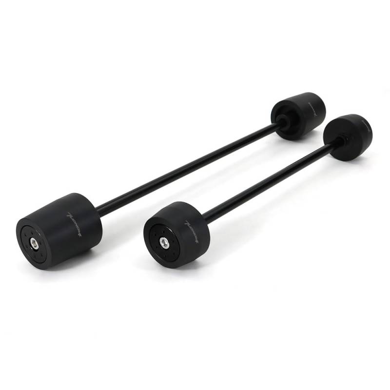 Motorrad-Rahmenverkleidungen Motorrad Vorne Hinterachse Gabel Crash Sliders Rad Schutz Fit Für Aprilia RSV4 RF RSV4 RR RSV4 R Tuono V4 RR 2009-2022 Motorrad-Motorschutz(Black 2) von ATGQBCF