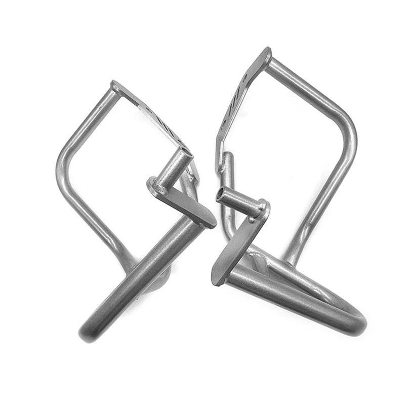 Motorrad-Rahmenverkleidungen Motorrad Vorne Motor Schutz Autobahn Autobahn Crash Bar Schutz Bar Für R1200R R 1200R R 1200 R 2007-2014 Motorrad-Motorschutz(Silver) von ATGQBCF