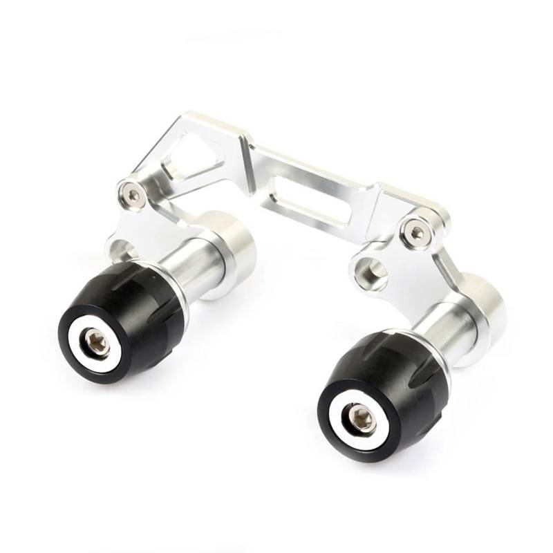 Motorrad-Rahmenverkleidungen Motorradzubehör Schalldämpfer Fallschutz Auspuff Sliders Fall Für Forza125 Forza 125 2020 2021 2022 Motorrad-Motorschutz(Silver) von ATGQBCF