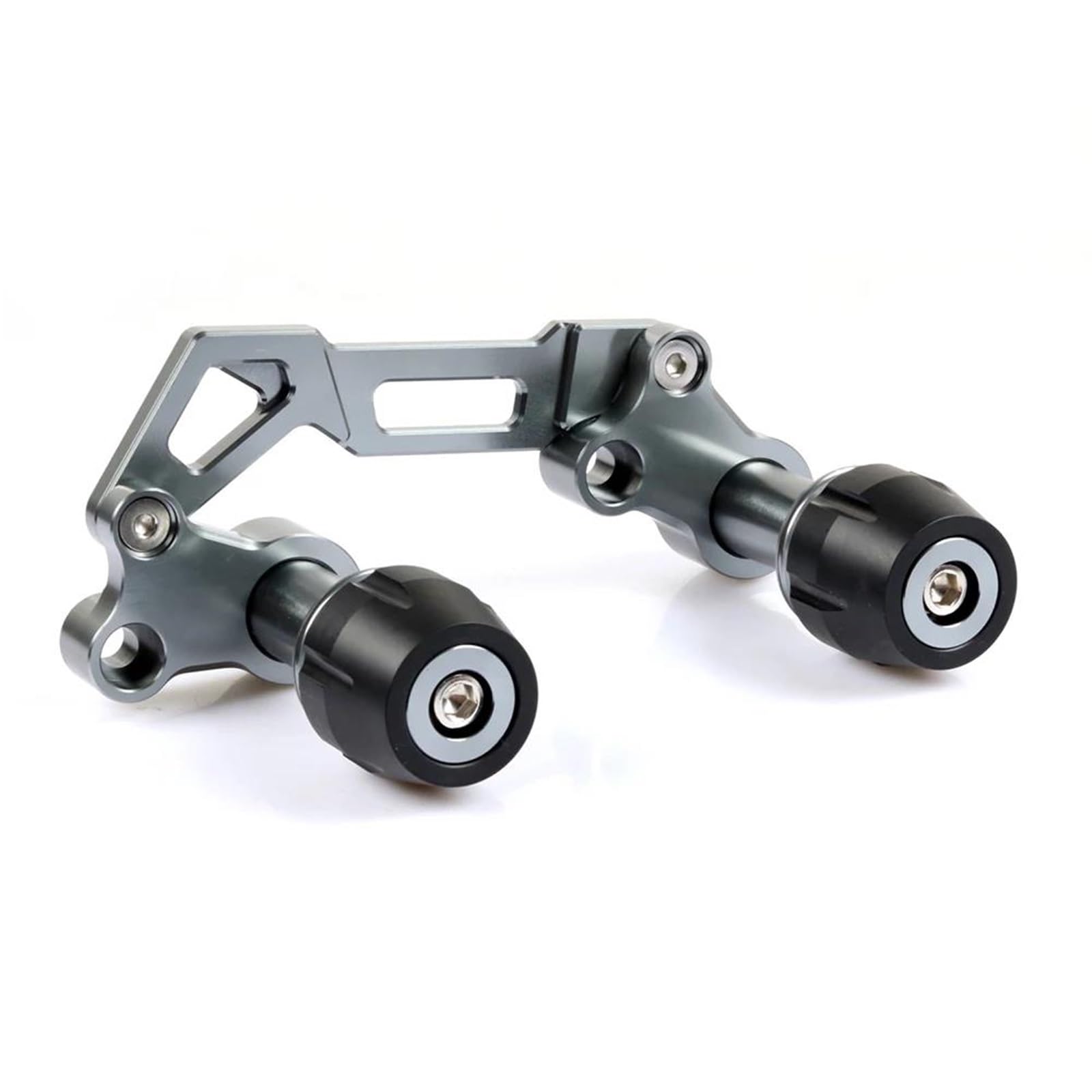 Motorrad-Rahmenverkleidungen Motorradzubehör Schalldämpfer Fallschutz Auspuff Sliders Fall Für Forza125 Forza 125 2020 2021 2022 Motorrad-Motorschutz(Titanium) von ATGQBCF