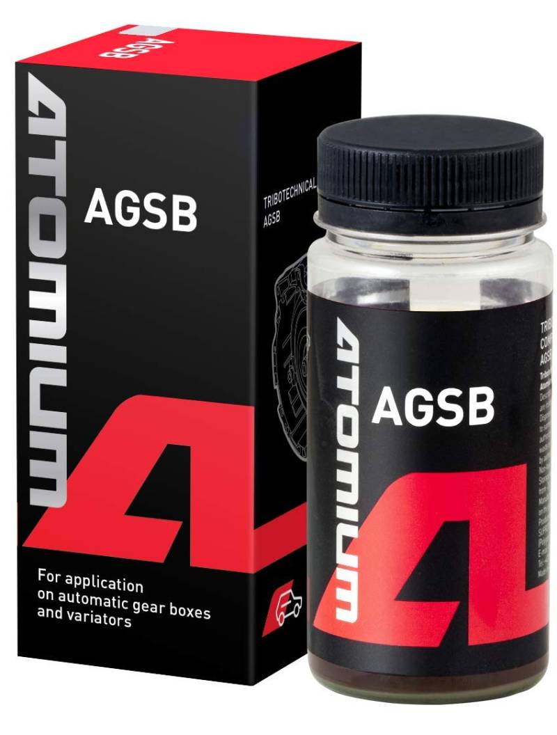 ATOMIUM™ AGSB Additiv für Automatisches Getriebe - Variatoren Aller Art und mechanische Zahnräder mit Füllung Dextron ATF (rotes Öl) - Hergestellt in der EU - 80ml von ATOMIUM
