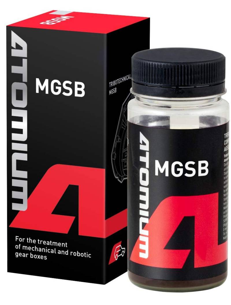 ATOMIUM™ MGSB Additiv für Manuelles Getriebe - für Vorderachsen, Untersetzungsgetriebe Aller Art und selbstsperrende Differentiale - Hergestellt in der EU - 80ml von ATOMIUM