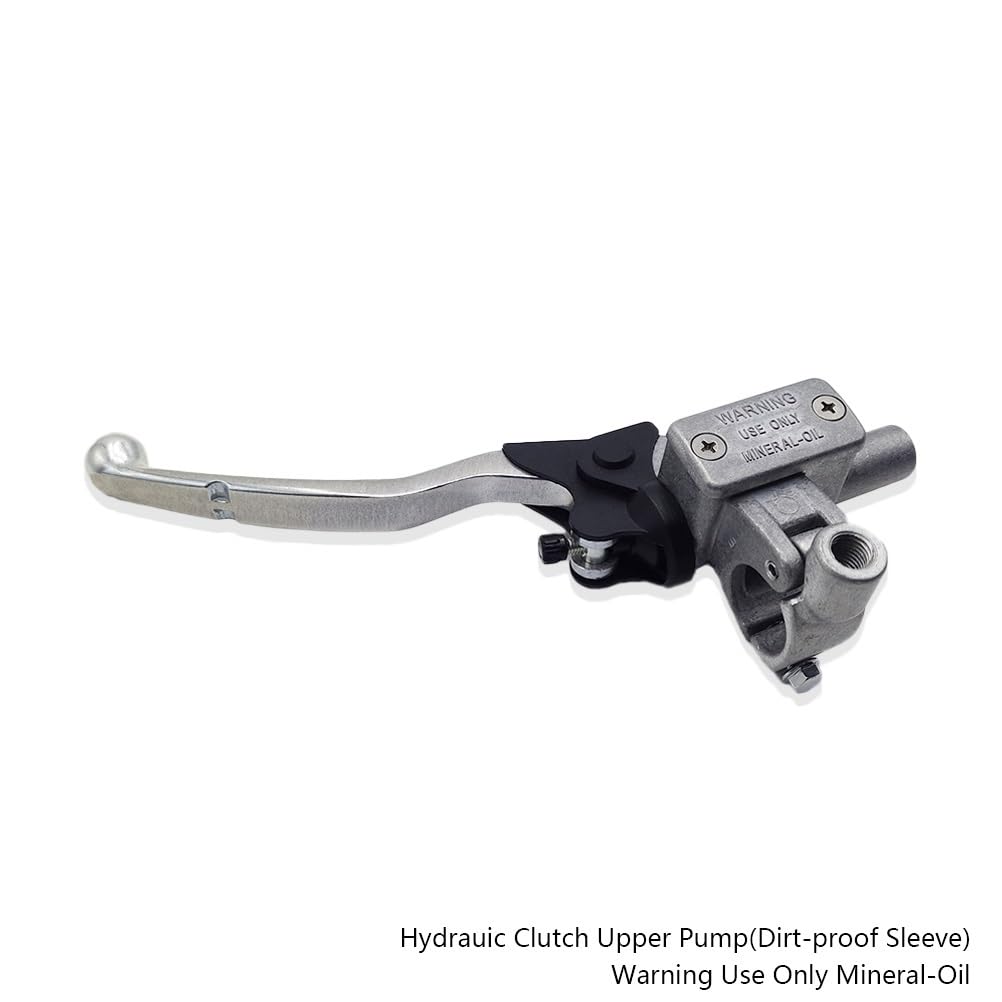 Motorrad-Brems-Kupplungshebel CNC/Passend for Brembo Magura Hydraulikkupplungs-Hauptzylinder-Reparaturpumpe, Lenkerhebel/Passend for KTM Husqvarna GASGAS 2003–2024 Motorrad(Dirt-Proof Sleeve) von ATPONCX