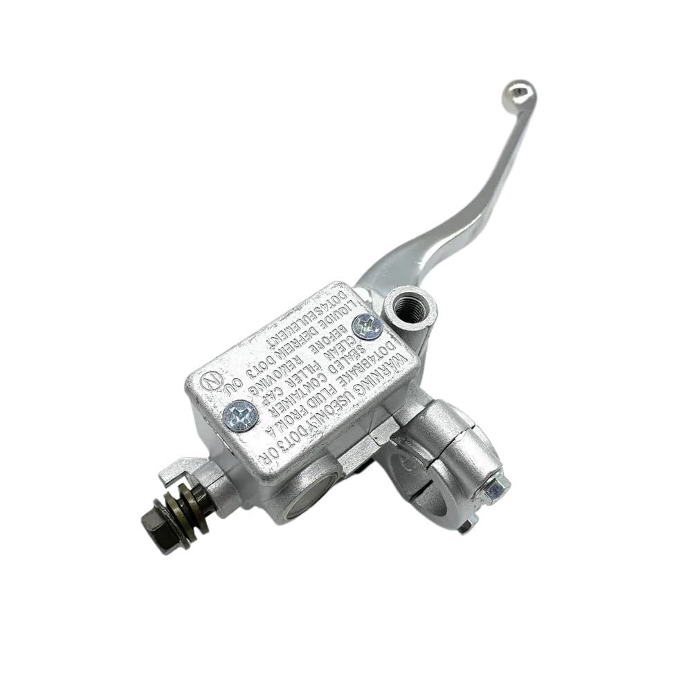 Motorrad-Brems-Kupplungshebel CNC Motorrad Bremspumpe Vorderradzylinder Scheibenbremse Hydraulikpumpe Assy Motorrad Up Pump Level 125cc Silber Motorrad-Brems-Kupplungshebel CNC Motorrad Bremspumpe Vorderradzylinder Scheibenbremse Hydraulikpumpe Assy Motorrad Up Pump Level 125cc Silber von ATPONCX