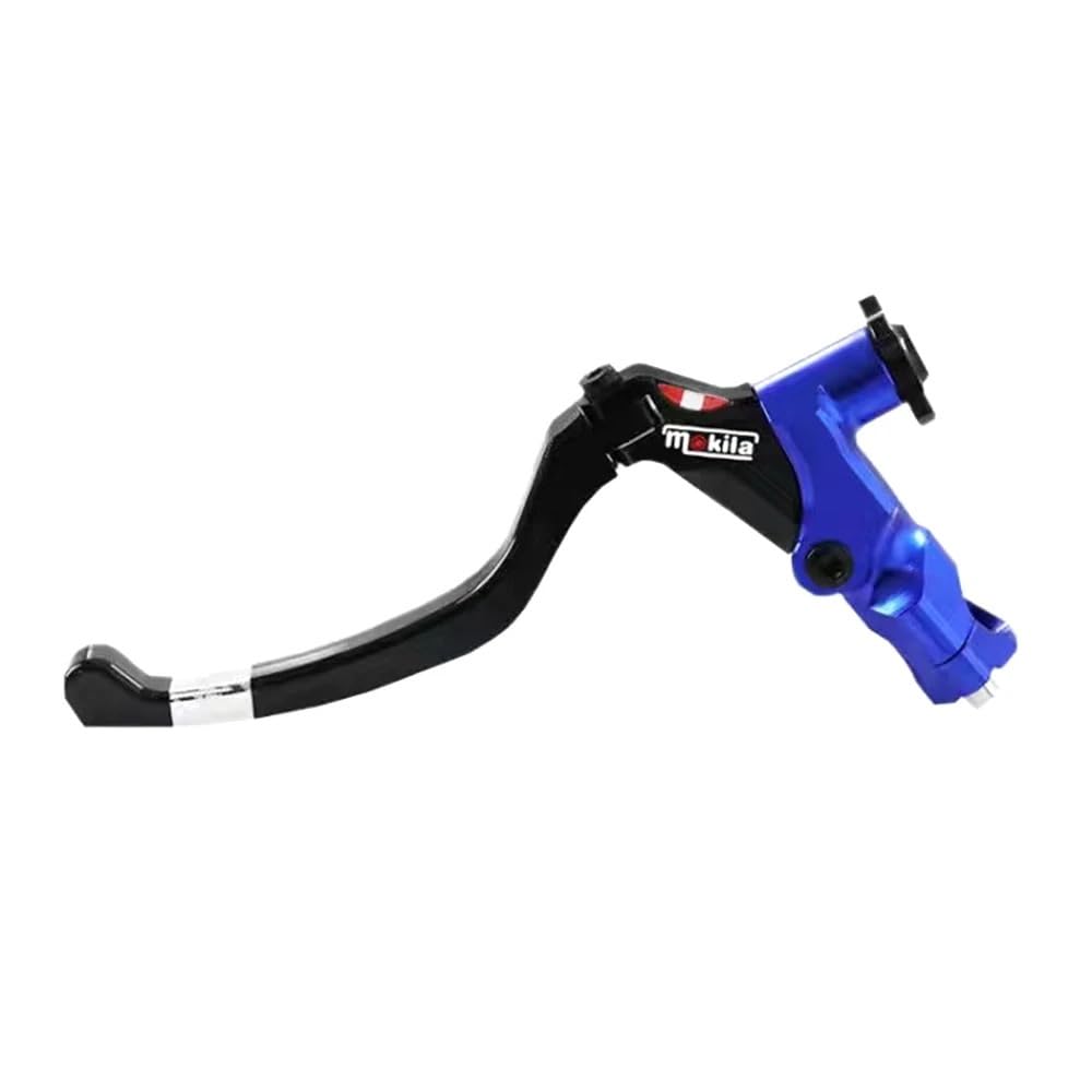 Motorrad-Brems-Kupplungshebel CNC Universal 7/8 "22mm Motorrad Kabel Kupplung Hebel Griff Mit Kupplung Schalter/Fit for Yamaha Honda Suzuki Street Sport Bike Dirt Bike(M-Logo Blue) von ATPONCX