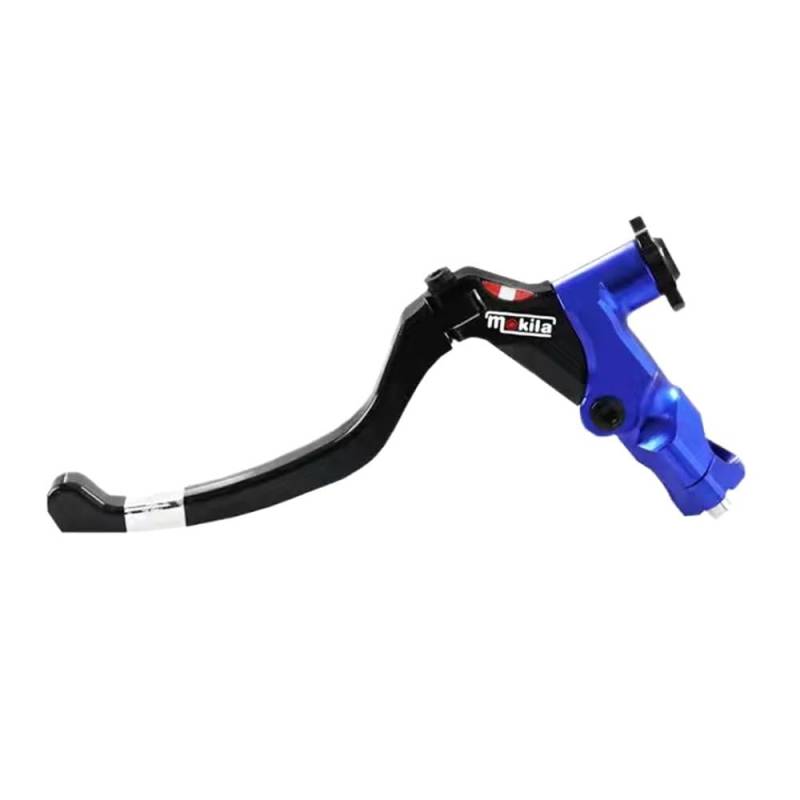 Motorrad-Brems-Kupplungshebel CNC Universal 7/8 "22mm Motorrad Kabel Kupplung Hebel Griff Mit Kupplung Schalter/Fit for Yamaha Honda Suzuki Street Sport Bike Dirt Bike(M-Logo Blue) von ATPONCX