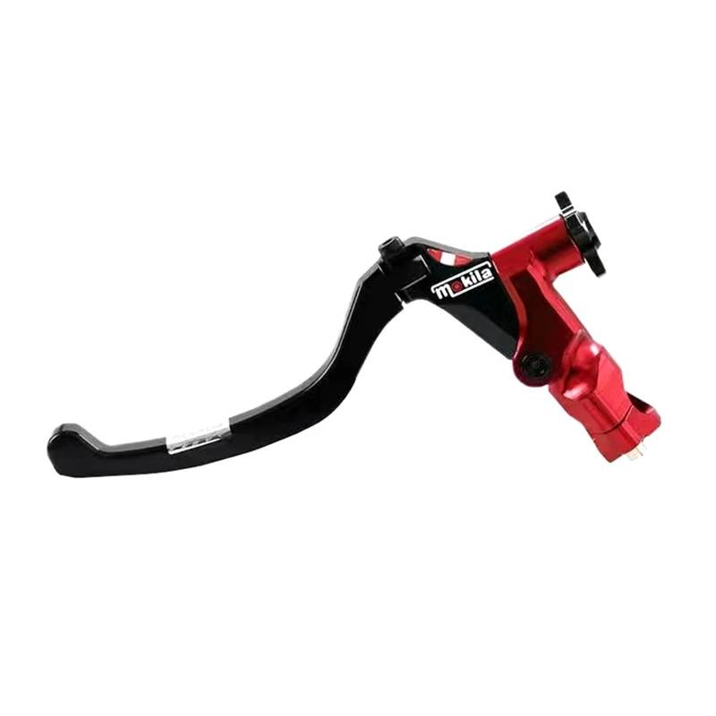 Motorrad-Brems-Kupplungshebel CNC Universal 7/8 "22mm Motorrad Kabel Kupplung Hebel Griff Mit Kupplung Schalter/Fit for Yamaha Honda Suzuki Street Sport Bike Dirt Bike(M-Logo Red) von ATPONCX