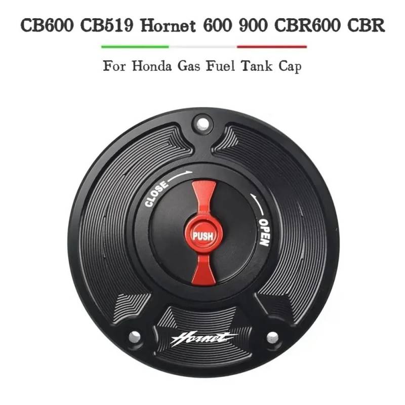 Tankdeckel für Motorrad/Passend for Honda CB600 CB519 Hornet 600 900 CBR600 CBR Keyless Motorrad-Tankdeckelabdeckung(NO.7) von ATPONCX