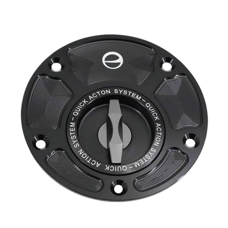 Tankdeckel für Motorrad/Passend for Yamaha MT-15 M-SLAZ 2015–2019 FZ1/FZ8/Fazer FZ-07/FZ-09/FZ-10 2017 CNC-Aluminium-Motorrad-Tankdeckel(Titanium) von ATPONCX