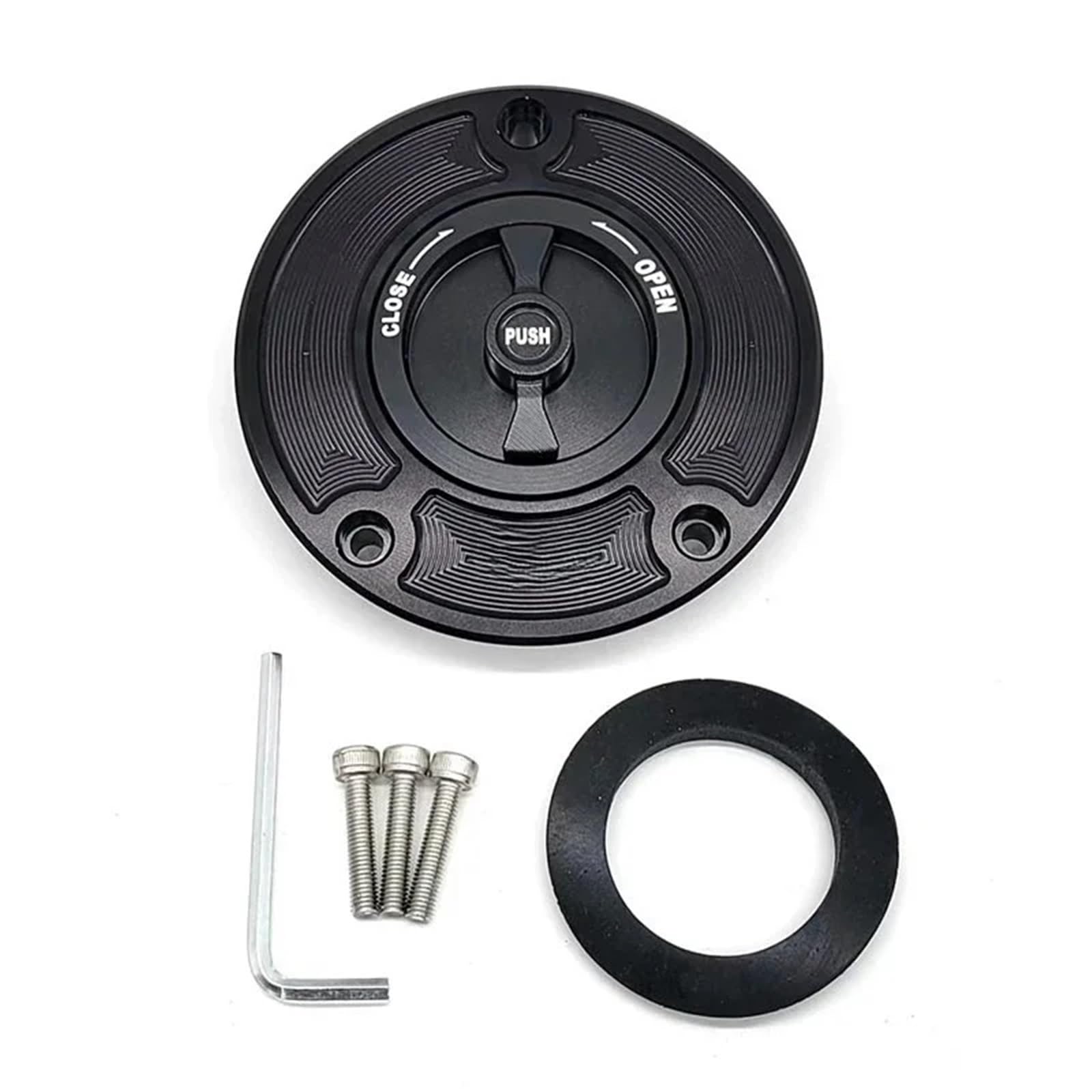 Tankdeckel für Motorrad Tankdeckel/Passend for Suzuki GSXR600 GSXR750 2004-2020 GSXR GSXR1000 K4 K5 K6 K7 K8 K9 L1/L2 2010-2020(A) von ATPONCX