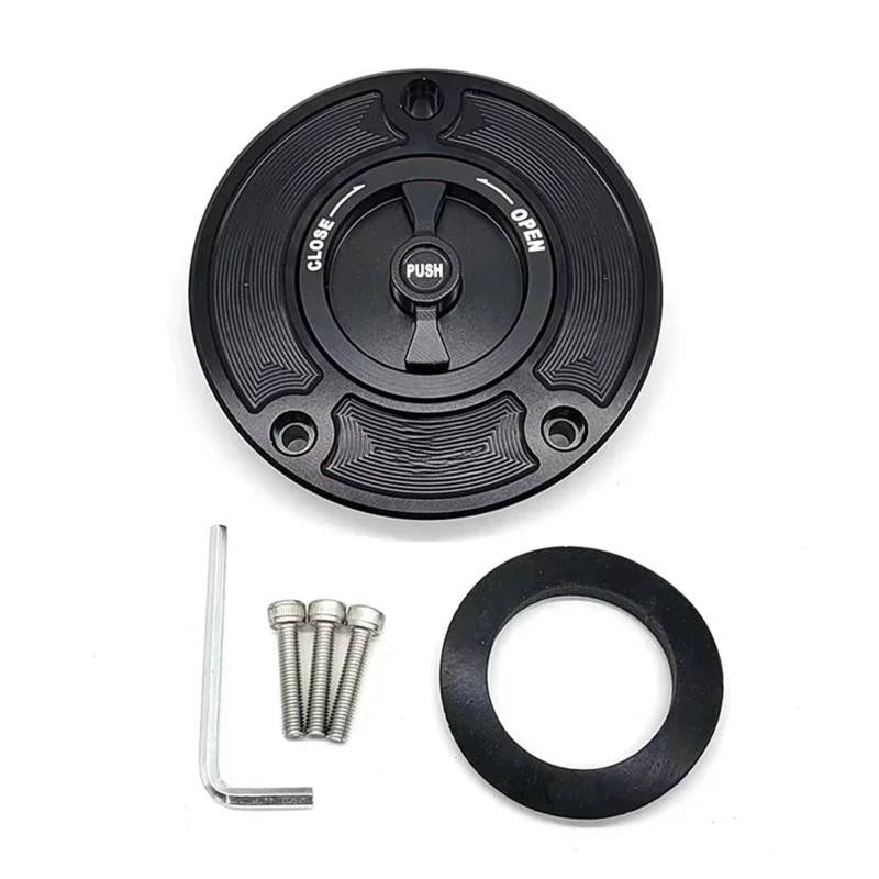 Tankdeckel für Motorrad Tankdeckel/Passend for Suzuki GSXR600 GSXR750 2004-2020 GSXR GSXR1000 K4 K5 K6 K7 K8 K9 L1/L2 2010-2020(A) von ATPONCX