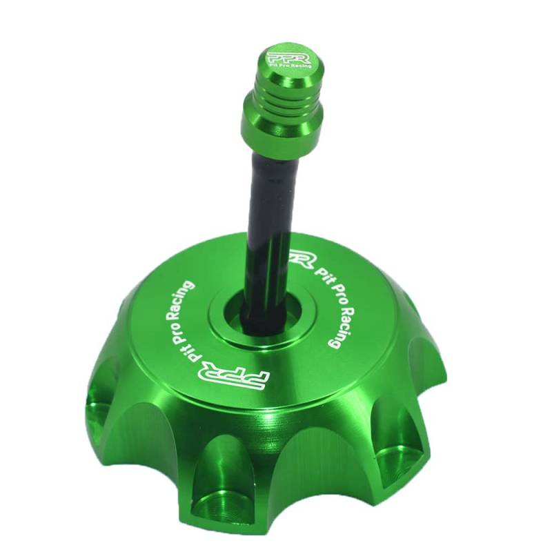 Tankdeckel für Motorrad Tankdeckelabdeckung/Passend for chinesische 50ccm 70ccm 90ccm 110ccm 125ccm 160ccm 170ccm 180ccm 190ccm CRF 50 70 KLX TTR DHZ SSR Dirt Pit Bike(Green PPR) von ATPONCX