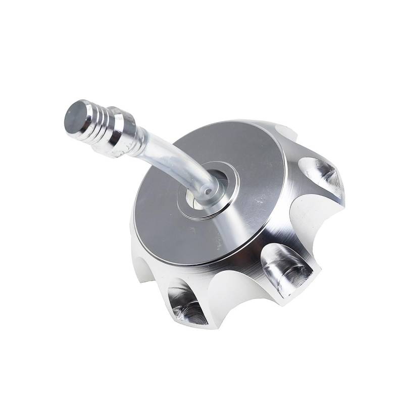 Tankdeckel für Motorrad Universal 50 mm CNC Aluminium Racing Benzintankdeckel mit Entlüftungskappe/Passend for KTM Suzuki/Passend for Yamaha/Passend for Kawasaki/Passend for Honda Motorrad Dir von ATPONCX