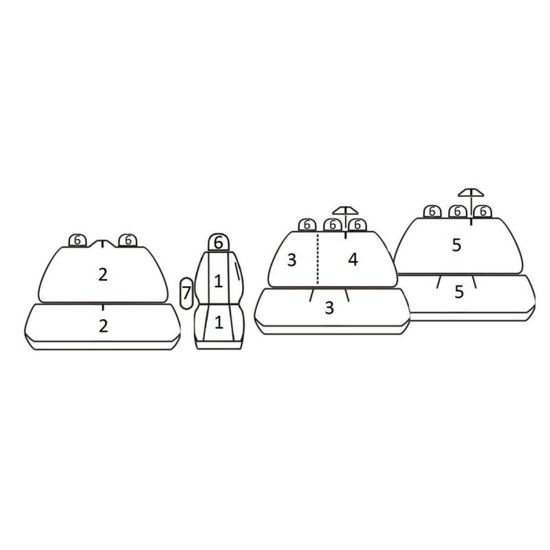 ATRA Sitzschonbezug OPEL,RENAULT S-/36_T06 von ATRA