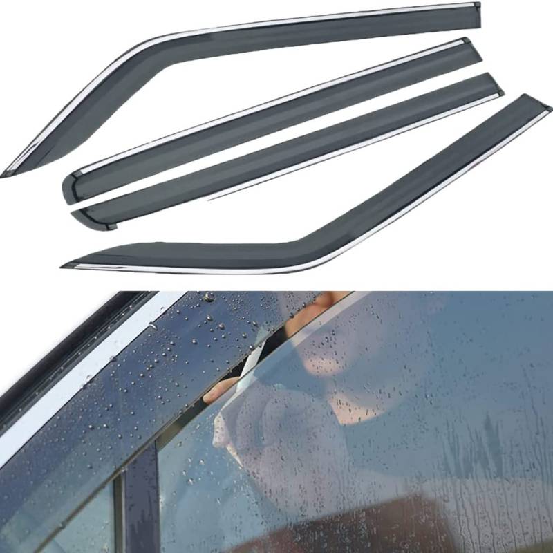 ATSBAY Windabweiser für Subaru Forester 2012-2017,Seitenfenster Deflectors Regenabweiser Regenschutz Set Acrylglas Sonnenschutz Vent Shade Fenster Visiere Auto Zubehör von ATSBAY