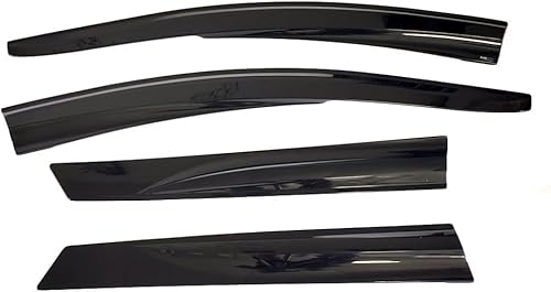 Seitenfenster-Windabweiser für Dacia Duster 2017-2024,Premium Regenabweisern Set,Geräuschreduzierender UV-Schut Wetterschutz Rauchabweiser Seitenfenster-Windabweiser für Dacia Duster 2017-2024,Premium Regenabweisern Set,Geräuschreduzierender UV-Schut Wetterschutz Rauchabweiser von ATTLGR