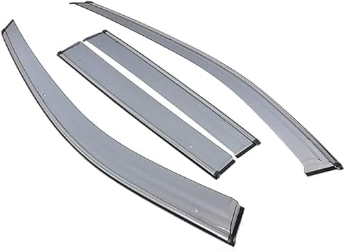 Seitenfenster-Windabweiser für Infiniti QX70 2013-2017,Premium Regenabweisern Set,Geräuschreduzierender UV-Schut Wetterschutz Rauchabweiser Seitenfenster-Windabweiser für Infiniti QX70 2013-2017,Premium Regenabweisern Set,Geräuschreduzierender UV-Schut Wetterschutz Rauchabweiser von ATTLGR
