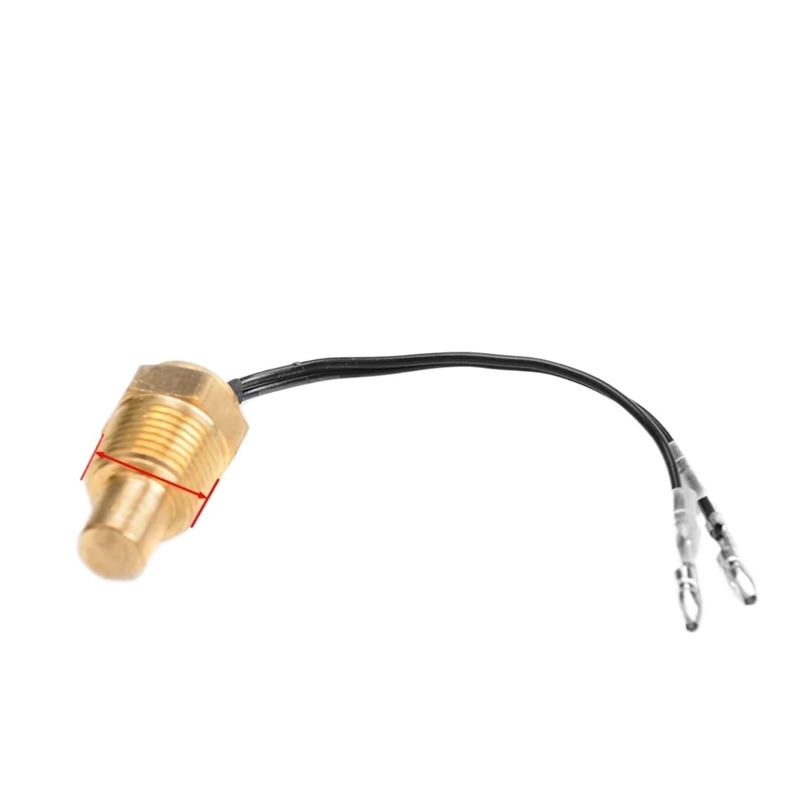 ATUMY Sensor Thermostat 12V/24V Universal Wasser Temperatur Sensor Für Wasser Temperatur Gauge 10MM 14MM 16MM 17MM 21MM 1/8 3/8 1/2 Thermostat(17mm) von ATUMY