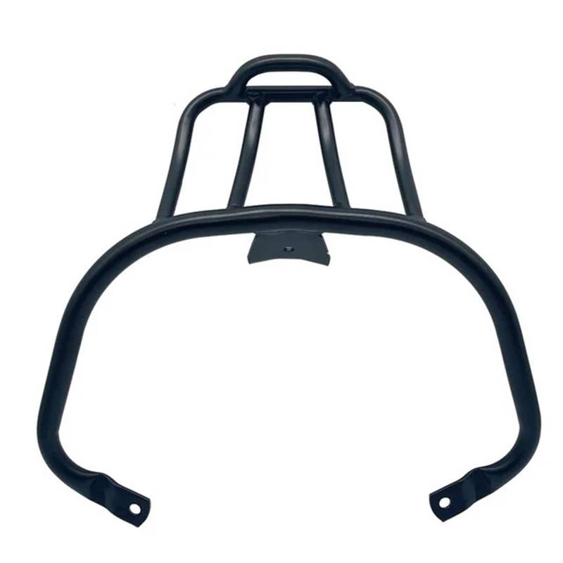 Motorrad-Hintersitzhalterung Passend für Vespa Primavera 150 Primavera 125 2014-2022 Motorrad-Heckträger Gepäckträger Gepäckhalter hintere Gepäckträgerhalter(Black) von ATUMY