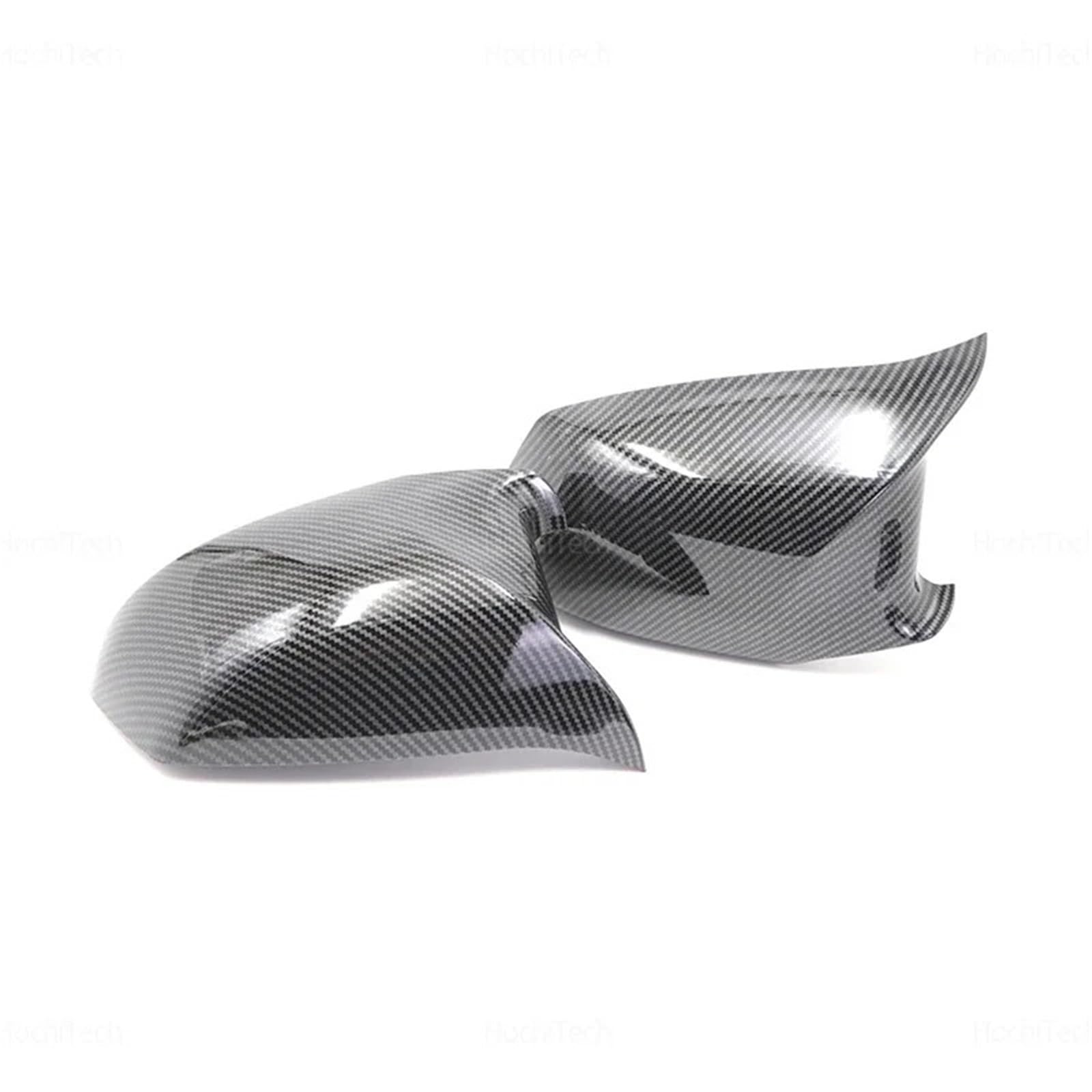 Passend für 5er F10 F11 2010–13 Pre-LCI, Seitenspiegel-Abdeckkappen in Carbon-Optik.(1 pair Carbon look) von ATUMY