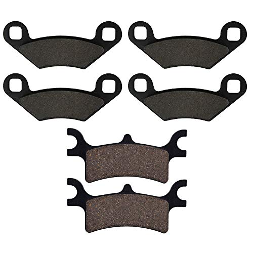 Motorrad-Bremsbeläge Für Polaris 330 Trail Boss 330 2005–2012, Motorrad-Bremsbeläge vorne und hinten von ATpu