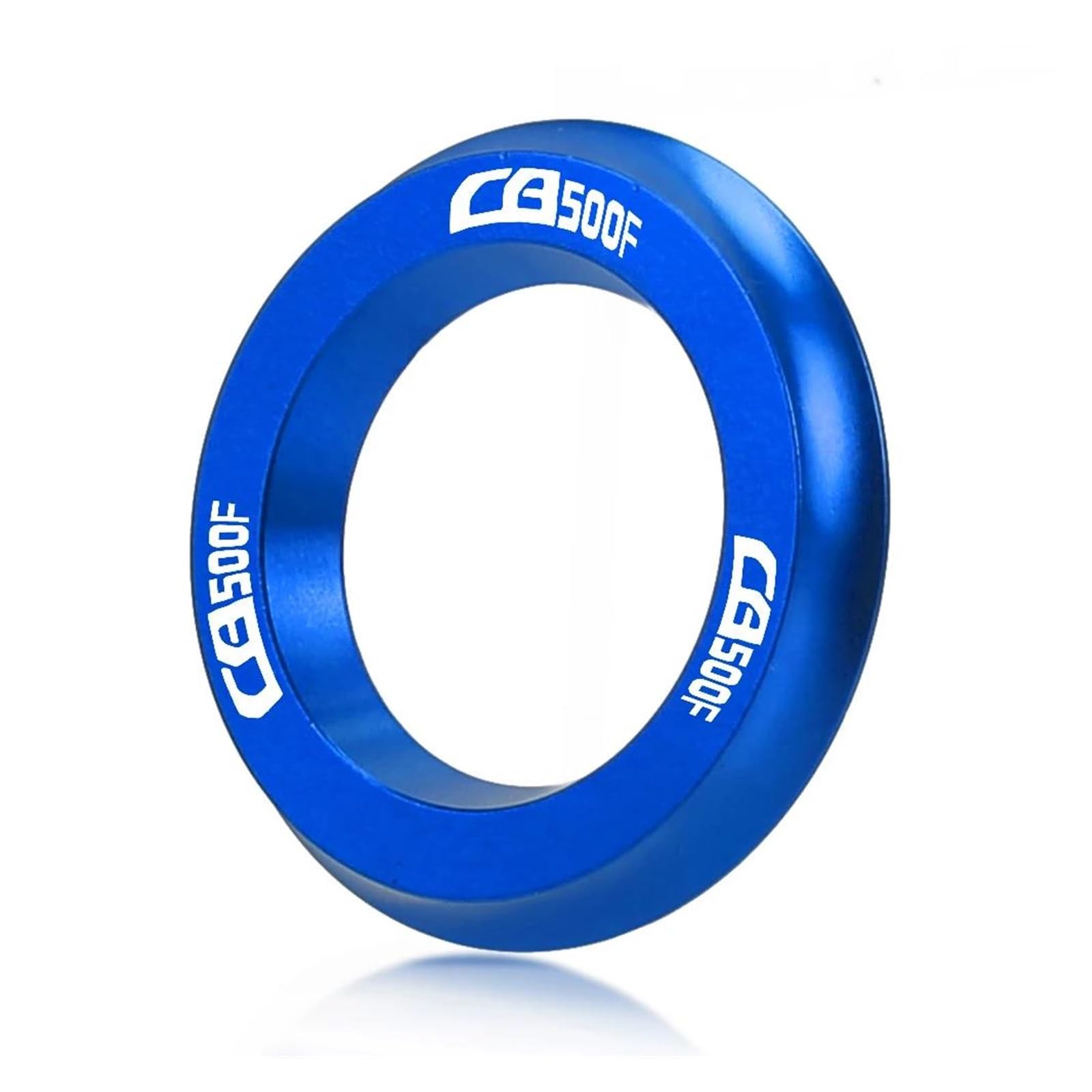 AUDSNI Zündabdeckung Zündschlüsselabdeckung Für HON&DA CB500F CB 500 F 2013–2020 Motorrad-Zündschloss-Schlüsselring(Blau,with Logo) von AUDSNI