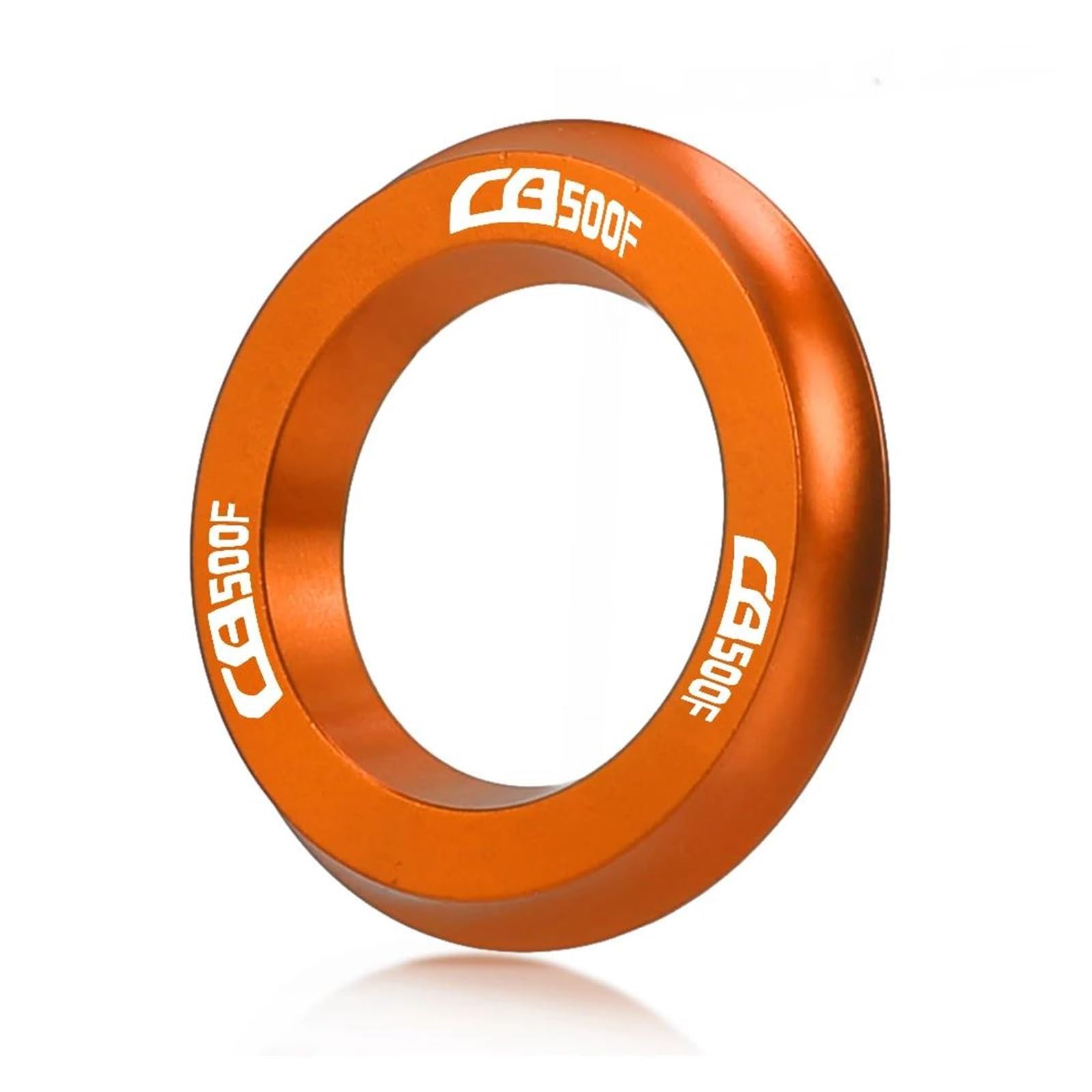 AUDSNI Zündabdeckung Zündschlüsselabdeckung Für HON&DA CB500F CB 500 F 2013–2020 Motorrad-Zündschloss-Schlüsselring(Orange,with Logo) von AUDSNI