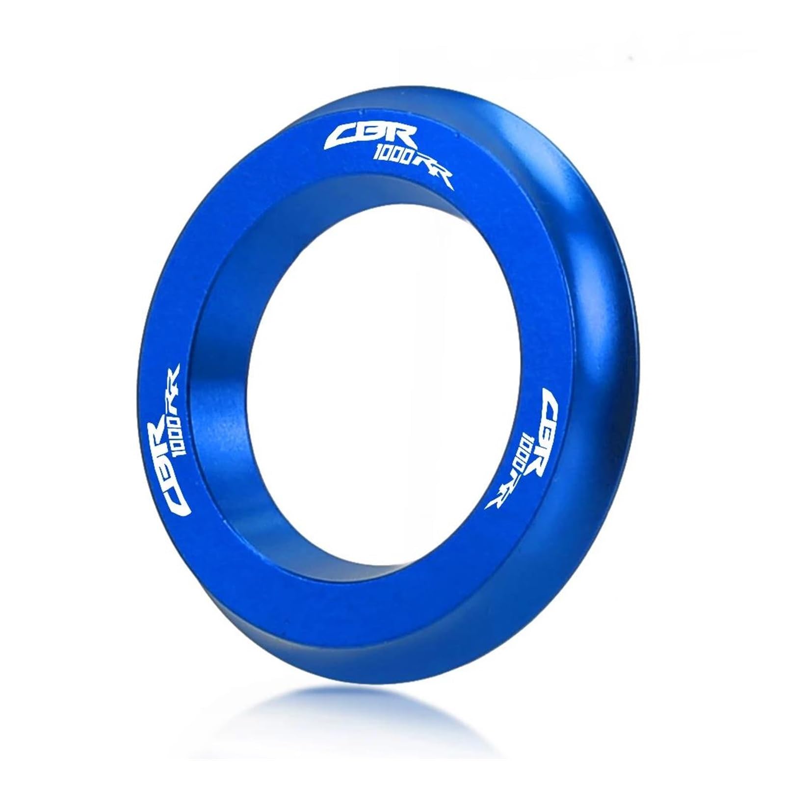 AUDSNI Zündabdeckung Zündschlüsselabdeckung Für HON&DA CBR1000RR 2004-2016 Motorrad Zündschloss Schlüssel Abdeckung Ring(Blau,with Logo) von AUDSNI