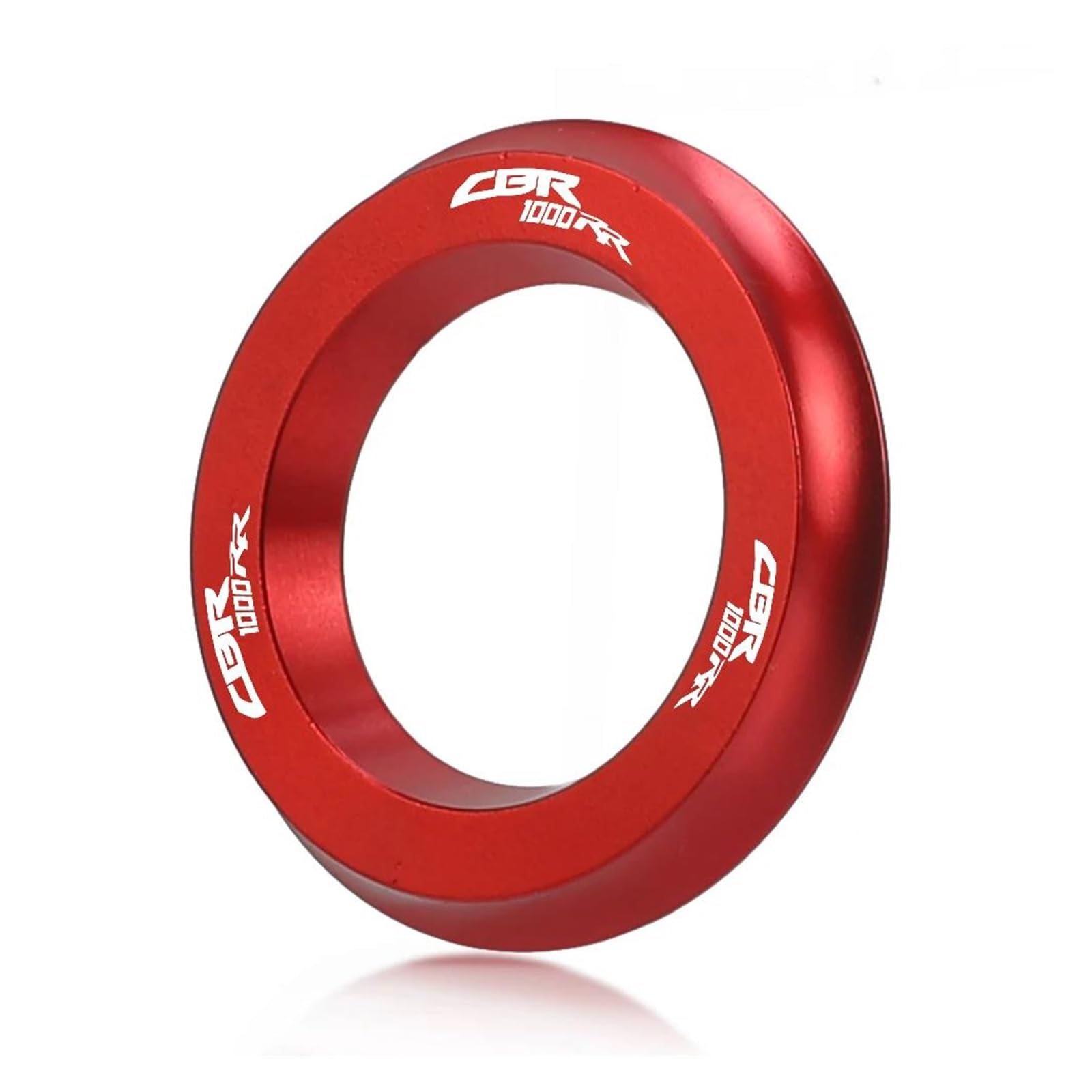 AUDSNI Zündabdeckung Zündschlüsselabdeckung Für HON&DA CBR1000RR 2004-2016 Motorrad Zündschloss Schlüssel Abdeckung Ring(rot,with Logo) von AUDSNI