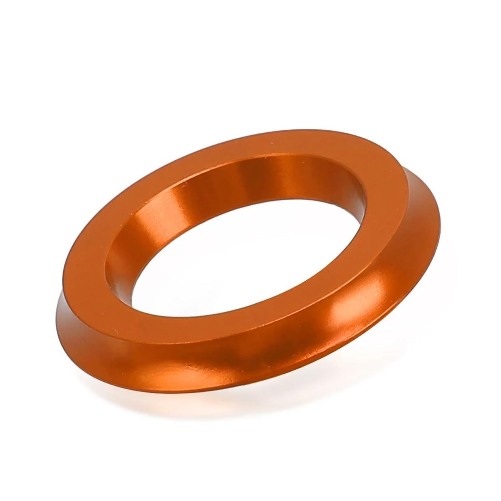 AUDSNI Zündabdeckung Zündschlüsselabdeckung Für HON&DA Für Hornet CB900F 2001-2009 Motorrad Zündschloss Schlüssel Abdeckung Ring(Orange) von AUDSNI