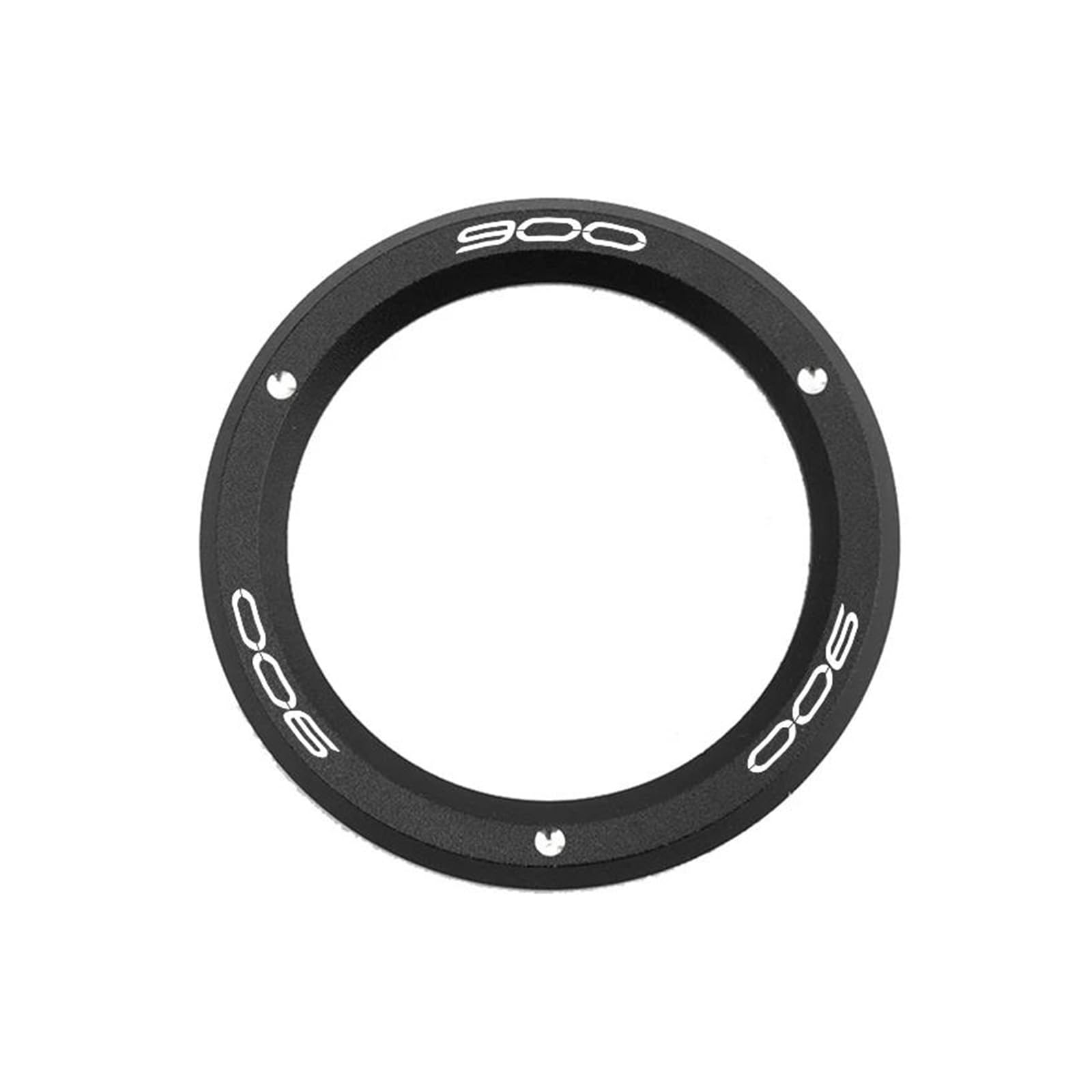 AUDSNI Zündabdeckung Zündschlüsselabdeckung Für KA&WASAKI Z900 Z900RS 2018-2024 Motorrad Zündung Abdeckung Schlüssel Schalter Ring(Schwarz) von AUDSNI