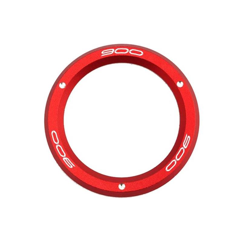 AUDSNI Zündabdeckung Zündschlüsselabdeckung Für KA&WASAKI Z900 Z900RS 2018-2024 Motorrad Zündung Abdeckung Schlüssel Schalter Ring(rot) von AUDSNI