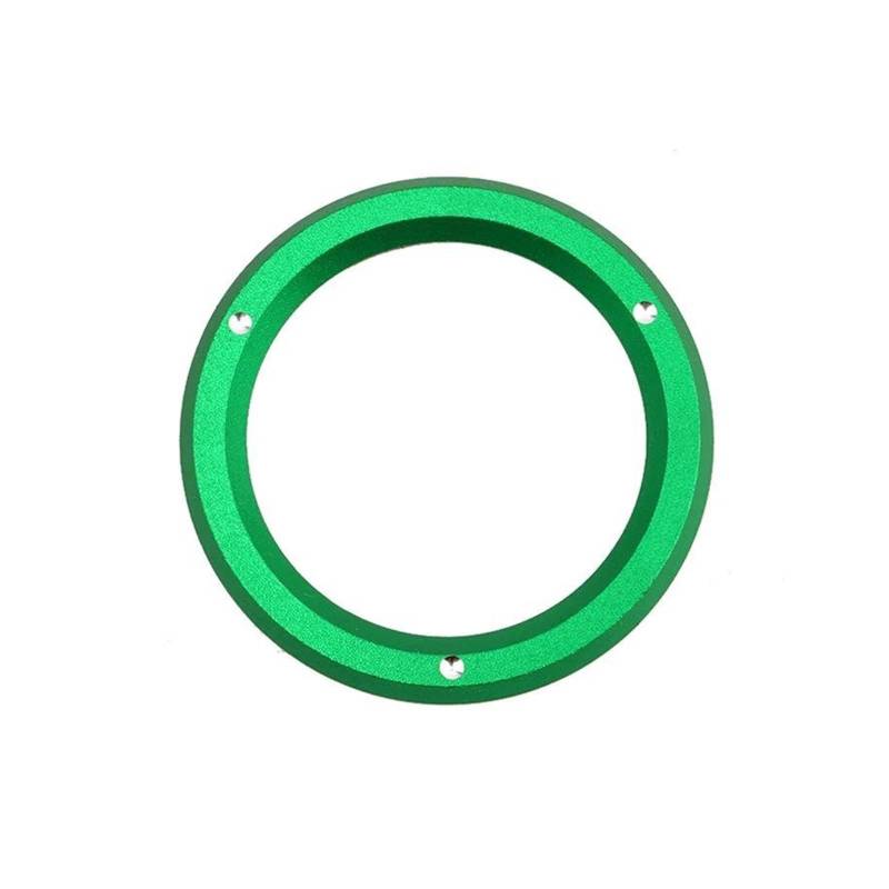 AUDSNI Zündabdeckung Zündschlüsselabdeckung Für KA&WASAKI ZX7RR ZX9 ZX9R ZX10R ZX11 Motorrad Zündschlüssel Schlüsselring(Grün) von AUDSNI