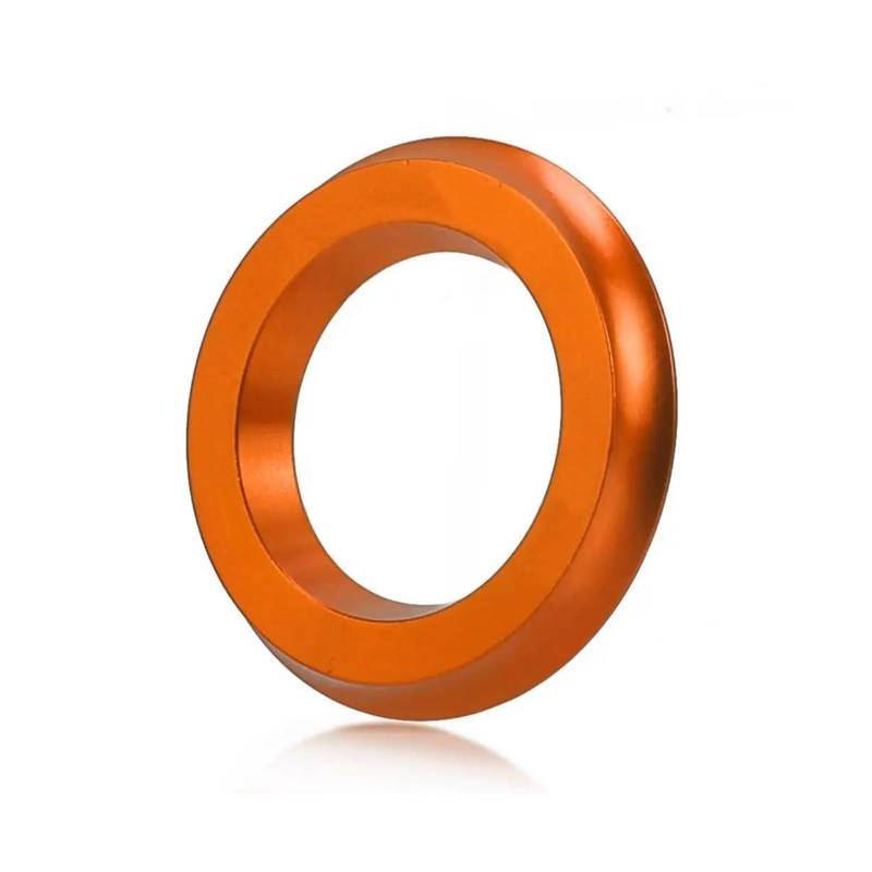 AUDSNI Zündabdeckung Zündschlüsselabdeckung Für YA&MAHA Für Tracer 900 900GT 2015-2020 Motorrad Zündung Abdeckung Schlüssel Schalter Ring(Orange) von AUDSNI