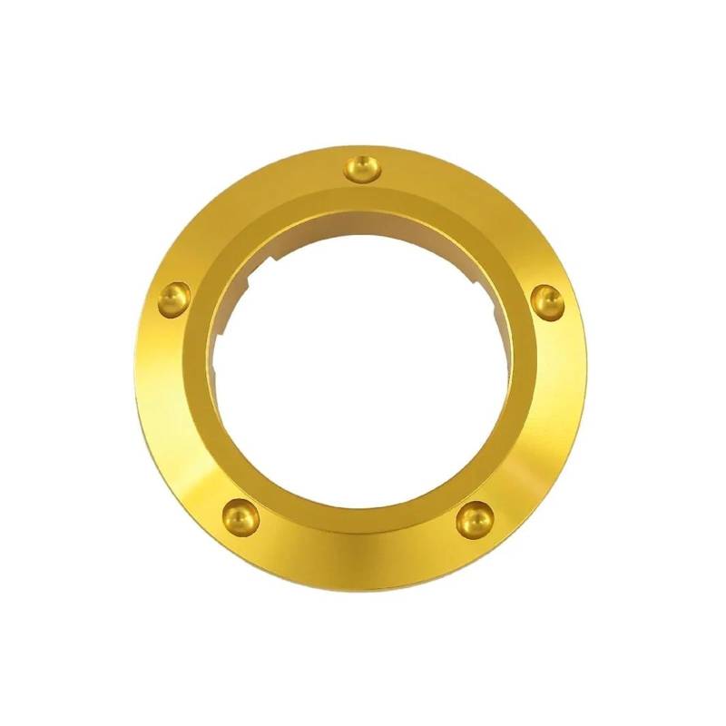 AUDSNI Zündabdeckung Zündschlüsselabdeckung Für YA&MAHA TMAX530 T-MAX530 2013-2015 Motorrad Zündschloss Schlüssel Abdeckung Ring(Gold) von AUDSNI