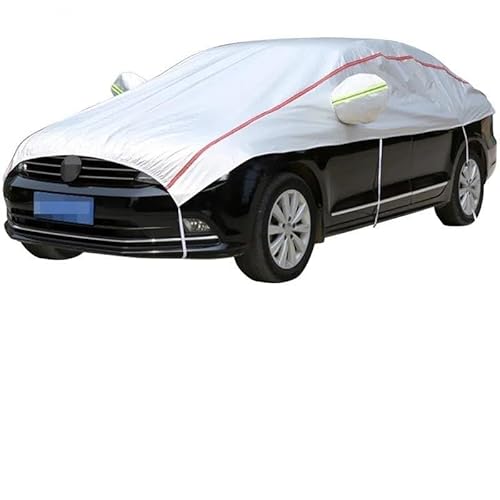 Autoplane Autoabdeckungen Outdoor Sonnenschutz Universelle Abdeckung Zubehör Für Fahrzeuge Anti Haile Zubehör Wasserdicht Staub Außenteile Autoabdeckungen(Silver,XL) von AUGUST SNOW