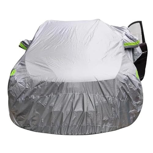 Autoplane Universelle SUV-Limousinen-Autoabdeckung Sonnenfest Regenfest UV-beständig Wasserdicht Winddicht Autoabdeckungen(Silver,XXL-5.3X2.0X1.50M) von AUGUST SNOW