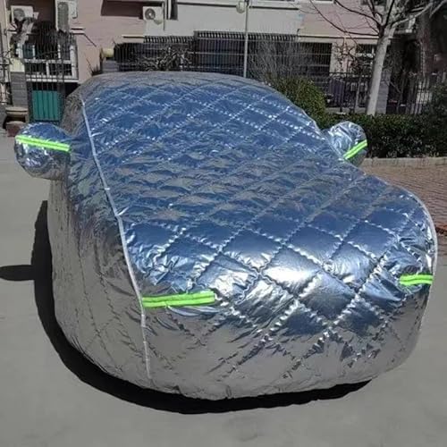 Autoplane Verdickte Version Auto Schnee Schutz Abdeckungen Outdoor Sonnenschutz Abdeckung wasserdichte Außen Winter Hagel Anti Haile Uv Universal Autoabdeckungen(YM) von AUGUST SNOW