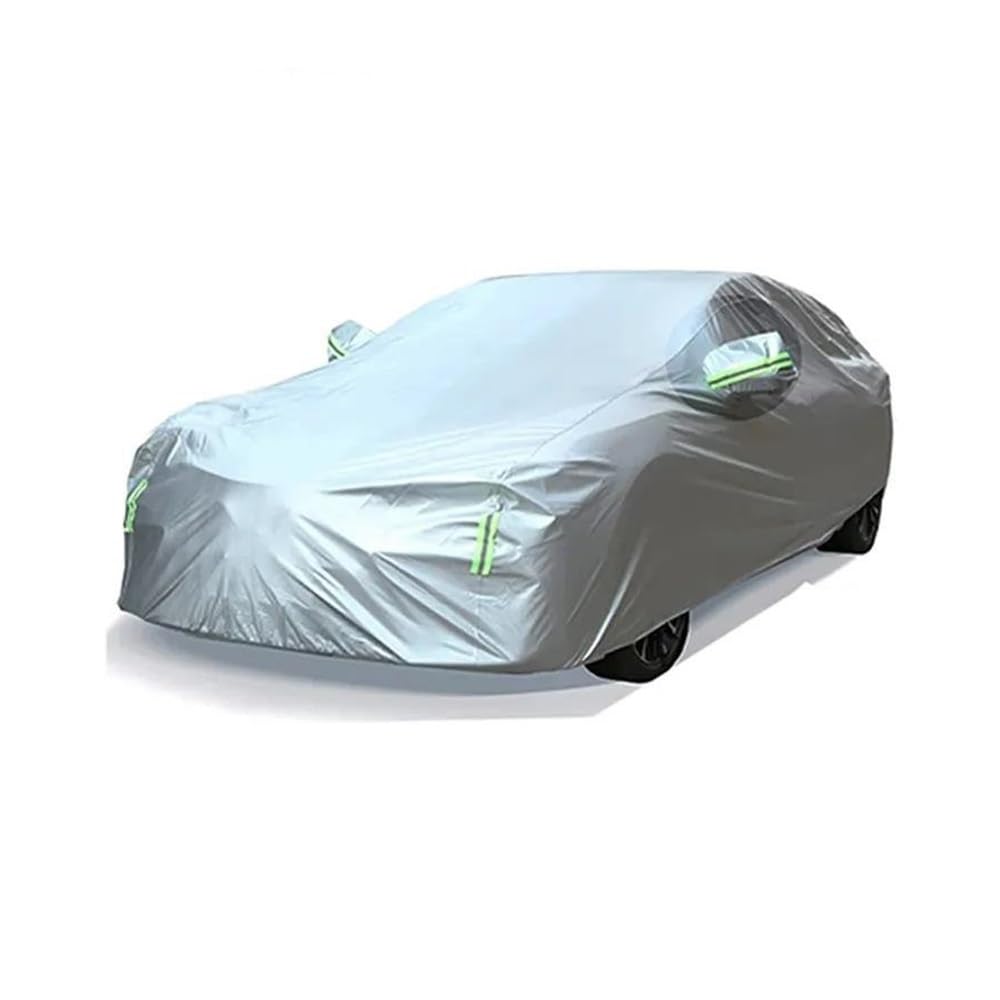 Autoplane Vollständige Autoabdeckungen Staubdicht Für Den Innen- Und Außenbereich UV-beständig Sonnenschutz Polyester Universell Für SUV Autoabdeckungen(YXXL) von AUGUST SNOW