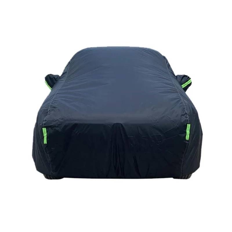 Autoplane wasserdichte Autoabdeckung Winterschutz Zubehör 2023 Abdeckungen Stretch Frostschutz Sonnenschutz SUV Outdoor Sonne Außenteile Autoabdeckungen(Zwart,XX-Large) von AUGUST SNOW