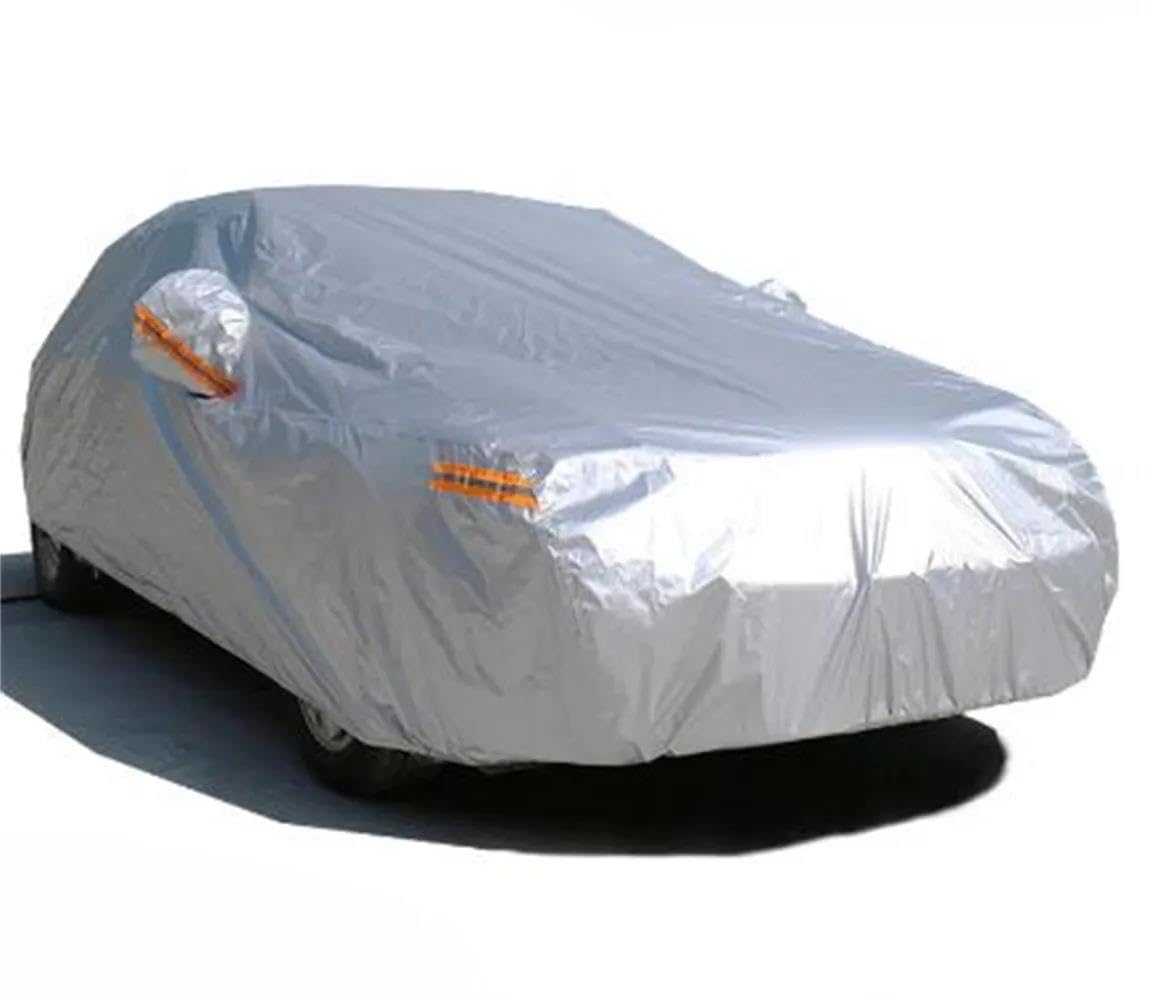 Autoplane wasserdichte Autoabdeckungen Für Den Außenbereich Sonnenschutz Reflektor Staub Regen Schnee Schützender SUV Limousine Voll Autoabdeckungen(XX-Large) von AUGUST SNOW