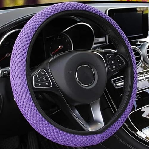 Lenkradhüllen 1 Stück/2 Stück 37–39 cm Universal-Lenkradabdeckung Verschleißfeste rutschfeste Getriebeabdeckung Handbremsabdeckung Autoteile Auto Lenkradabdeckung(14) von AUGUST SNOW