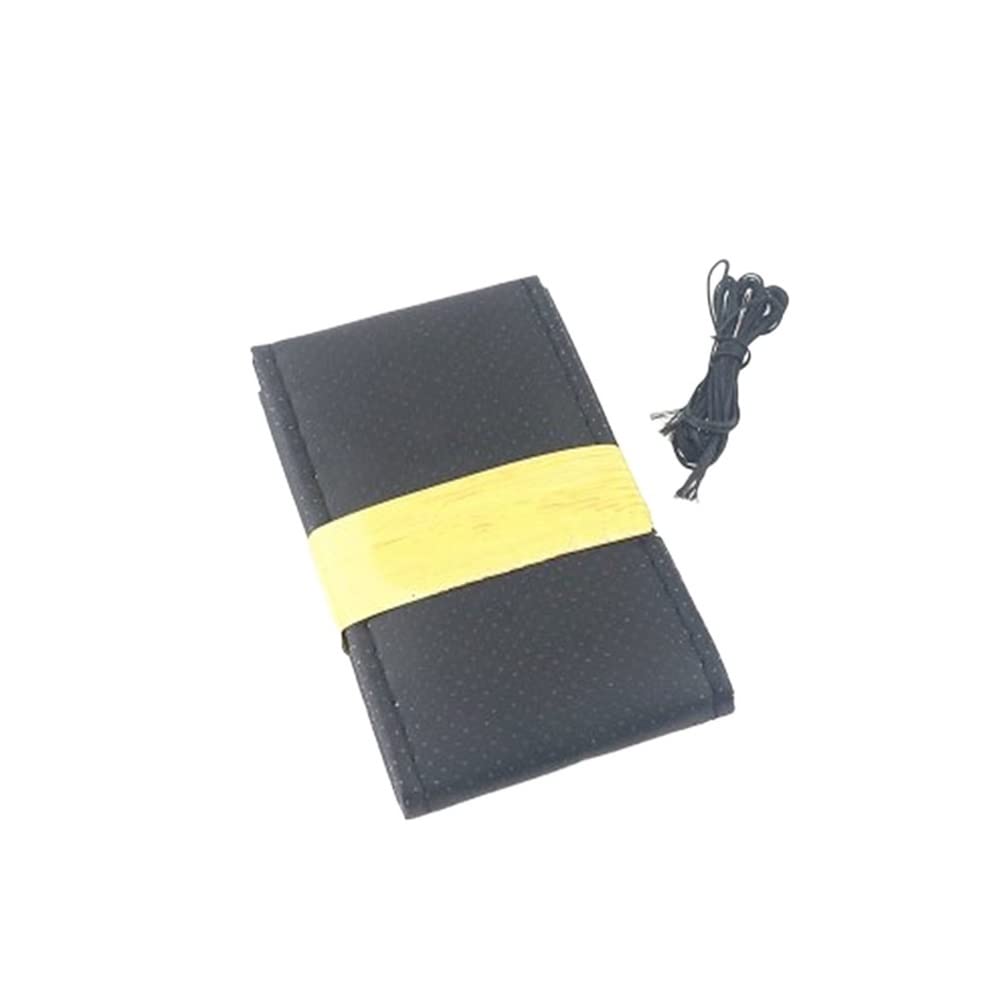 Lenkradhüllen Mit Nadeln Und Fadengeflecht Auf Lenkrad Auto-Lenkradabdeckung Kunstleder Durchmesser 38cm Lenkradabdeckung Auto Lenkradabdeckung(1 UK) von AUGUST SNOW