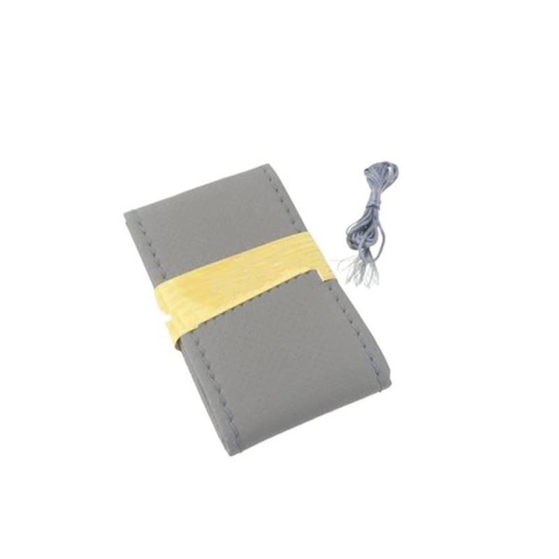 Lenkradhüllen Mit Nadeln Und Fadengeflecht Auf Lenkrad Auto-Lenkradabdeckung Kunstleder Durchmesser 38cm Lenkradabdeckung Auto Lenkradabdeckung(Blanc) von AUGUST SNOW