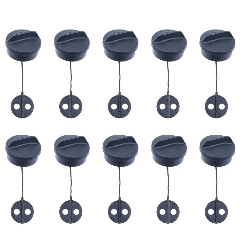 AUMEL 10PC Kraftstofftankdeckel für Stihl FS38 FS45 FS46 FS48 FS52 FS55 FS56 FS62 FS66 FS72 FS75 FS76 FS80 FS81 FS85 FS88 Motorsense ersetzt 4128-350-0505 von AUMEL
