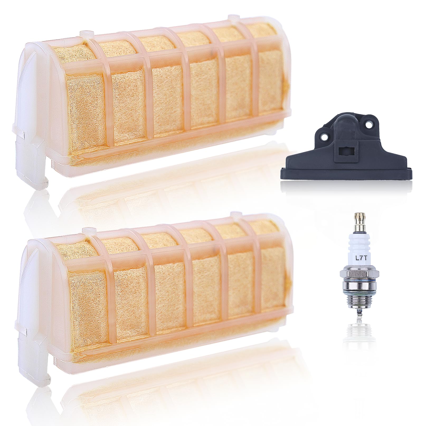 AUMEL Luftfilter-Set 2 Stück für Stihl MS250 MS230 MS210 021 023 025 Motor mit Abdeckung Luftfilter Zündkerze Kettensäge Zubehör 1123 120 1613 1123 120 1623 AUMEL Luftfilter-Set 2 Stück für Stihl MS250 MS230 MS210 021 023 025 Motor mit Abdeckung Luftfilter Zündkerze Kettensäge Zubehör 1123 120 1613 1123 120 1623 von AUMEL