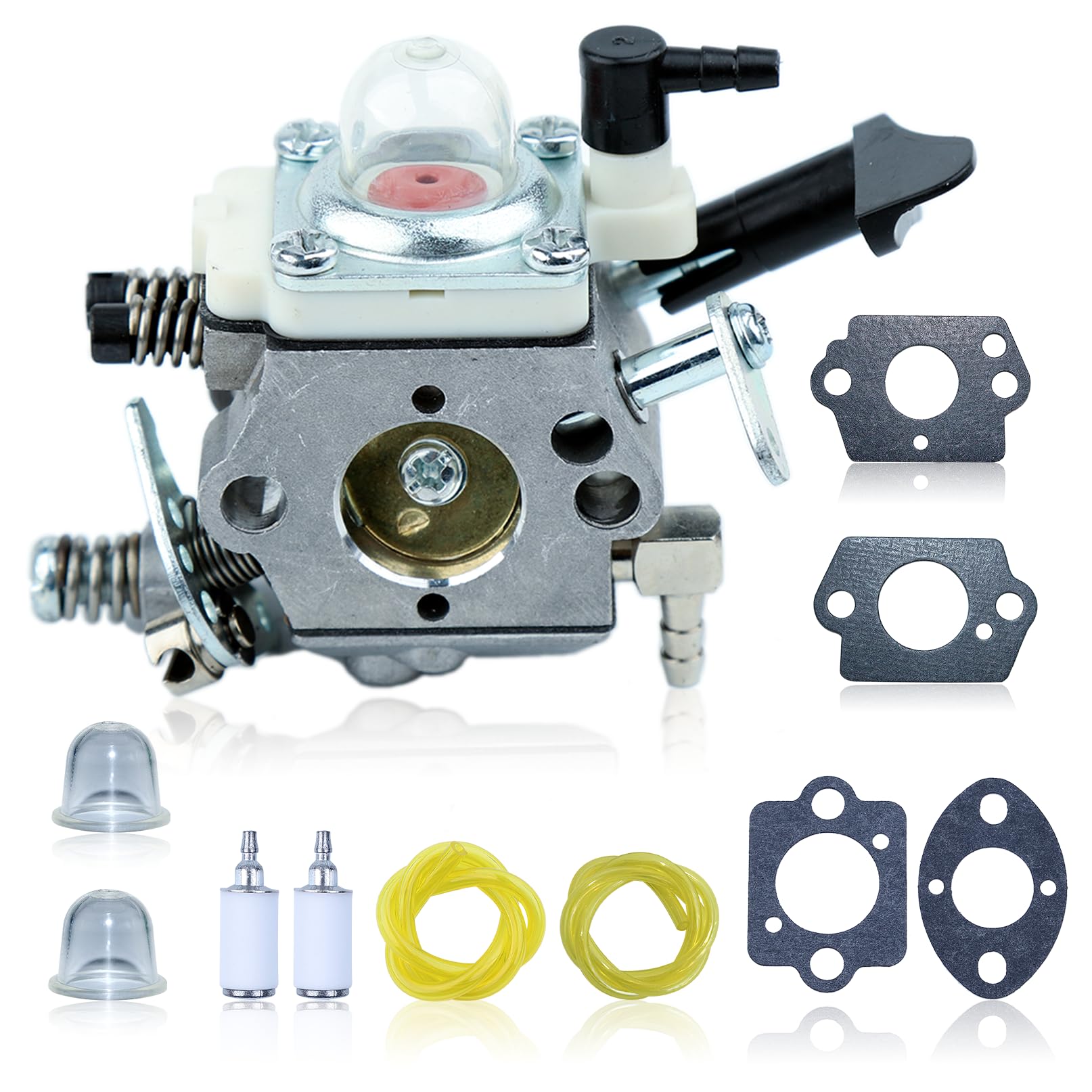 AUMEL WT 997 668 Vergaser Kraftstofffilterleitung Dichtungssatz Passend für Walbro WT-664 Vergaser 23-30.5CC Zenoah CY HPI FG Baja 5B SS 5T AUMEL WT 997 668 Vergaser Kraftstofffilterleitung Dichtungssatz Passend für Walbro WT-664 Vergaser 23-30.5CC Zenoah CY HPI FG Baja 5B SS 5T von AUMEL