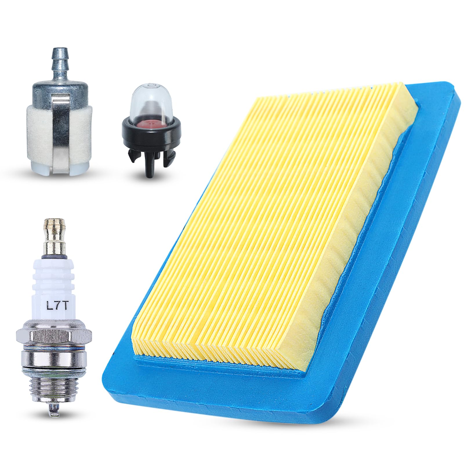 AUMEL Luftfilter für Echo PB-770 PB-770H PB-770T Laubbläser, Luftfilter + Zündkerze + Kraftstofffilter + Primerpumpe Zubehör PB760 & PB770 Luft Filter Ersatzteile Kit 4 in 1 AUMEL Luftfilter für Echo PB-770 PB-770H PB-770T Laubbläser, Luftfilter + Zündkerze + Kraftstofffilter + Primerpumpe Zubehör PB760 & PB770 Luft Filter Ersatzteile Kit 4 in 1 von AUMEL