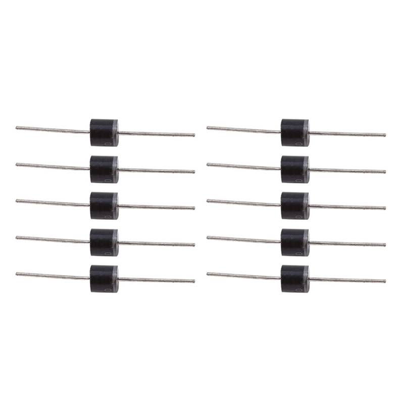 AUNMAS Dioden 10A10 1000 V Schottky, Hochspannungs -Gleichrichter Dioden, Elektrische Leitfähigkeit, Gleichrichterdiode für Elektronische Komponenten von AUNMAS